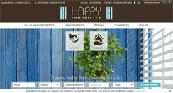 Desktop Screenshot of happy-immobilier.fr